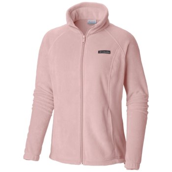 Columbia Jas Dames, Benton Springs Full Zip Plus Size Roze, 51GKEXUFI